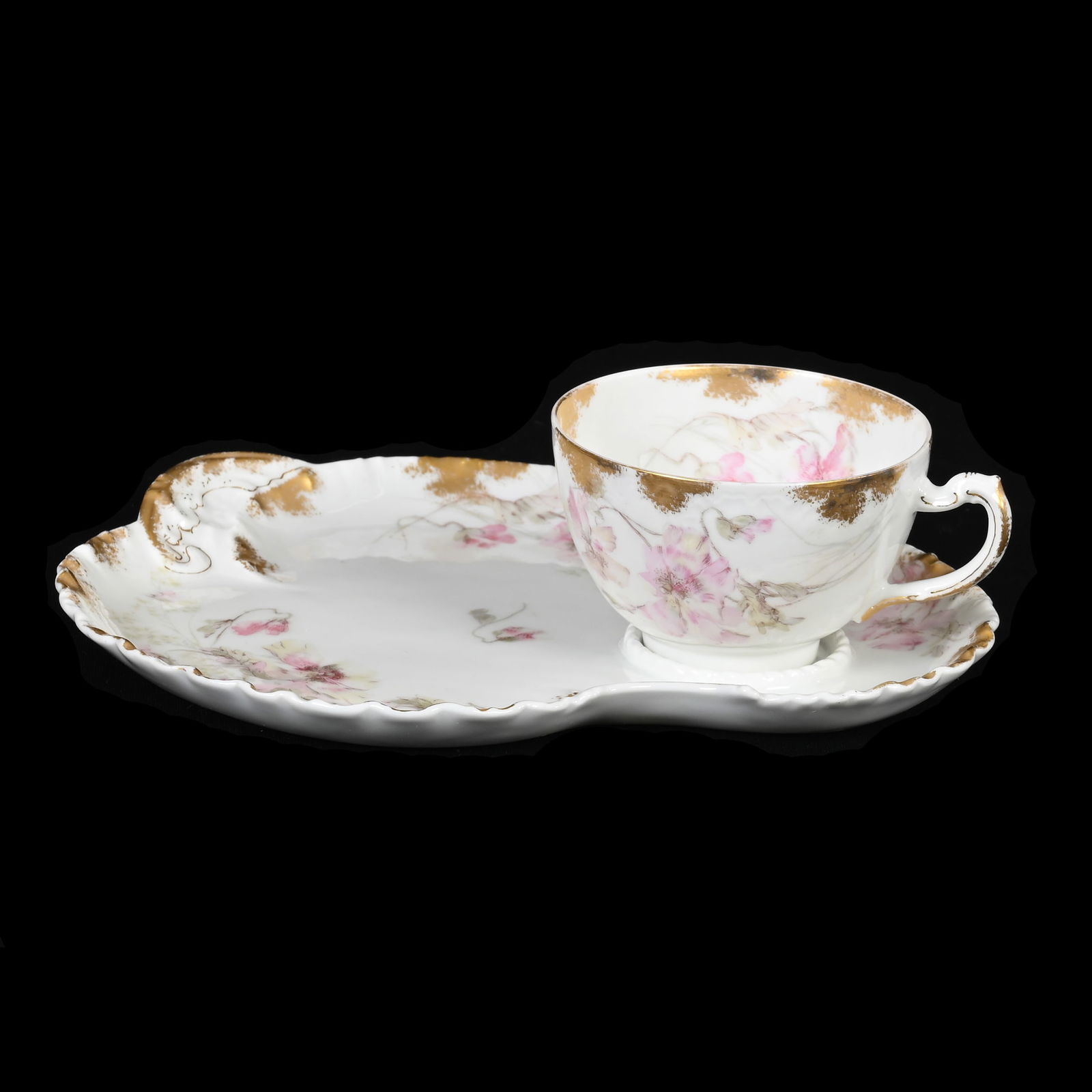 Snack Set Marked Haviland & Co Limoges (1 of 3)