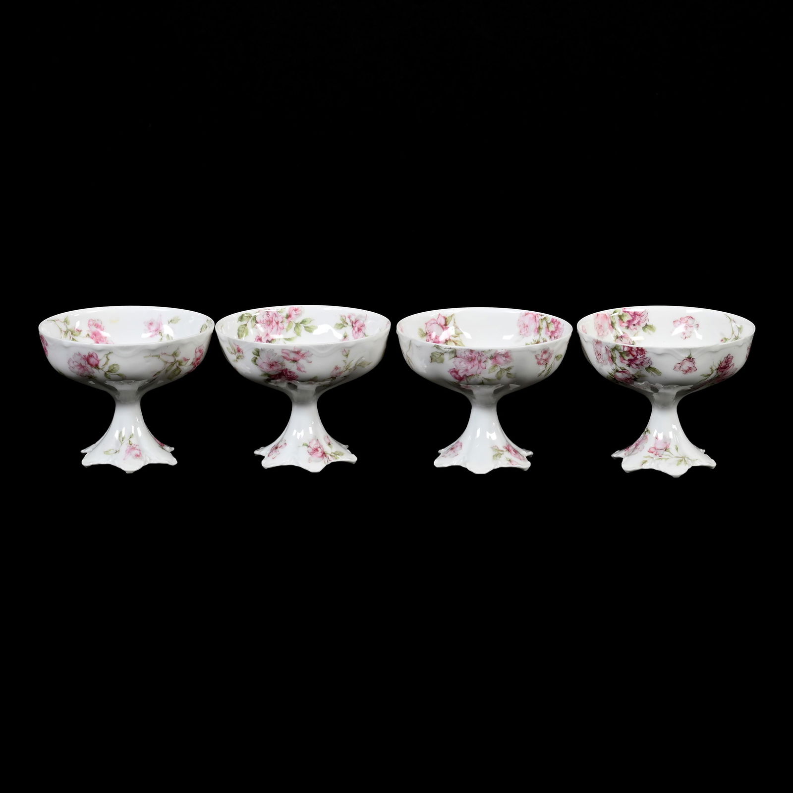 (4) Pedestal Punch Cups, Haviland & Co Limoges (1 of 3)
