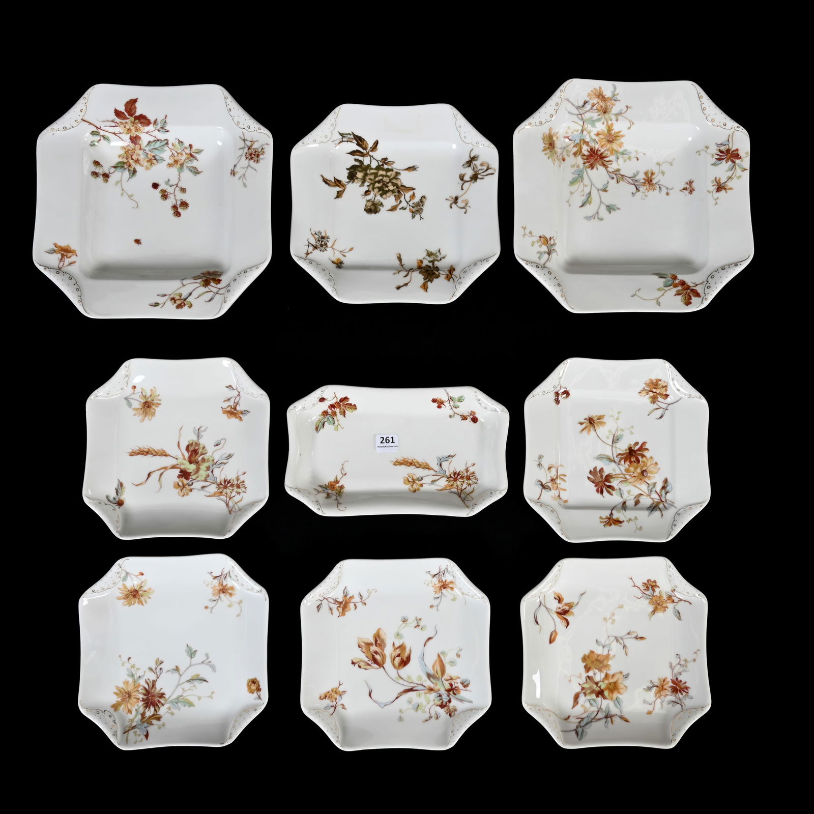 (9) Items Marked Haviland & Co Limoges (1 of 2)