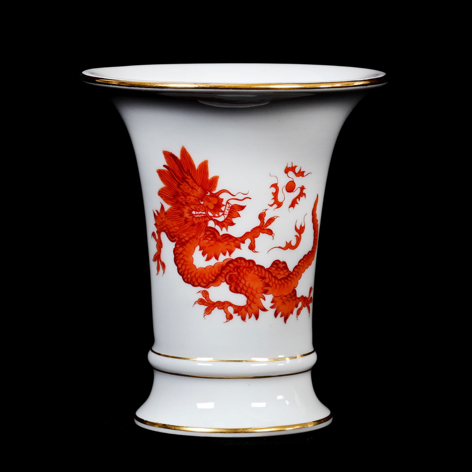 Vase, Meissen Blue Swords Mark, #952 (1 of 3)