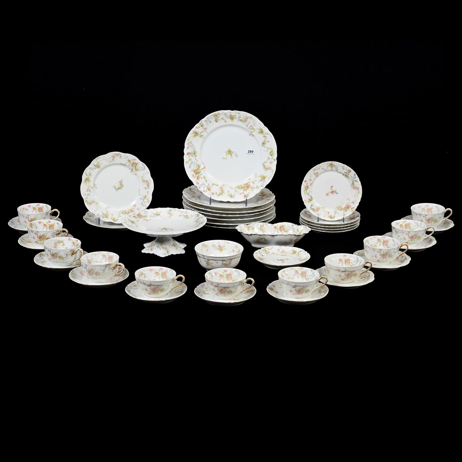 Dinner Set, (40) Pieces, Marked Haviland & Co Limoges (1 of 9)