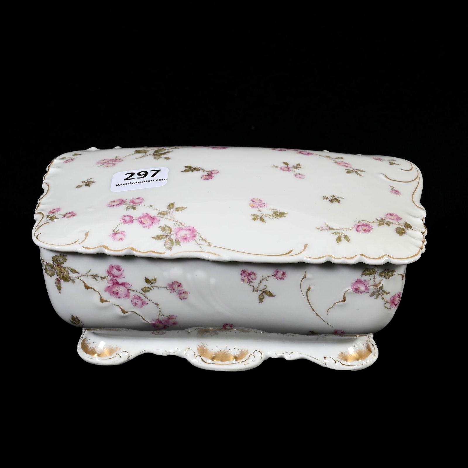 Covered Box Marked Haviland & Co Limoges (1 of 3)