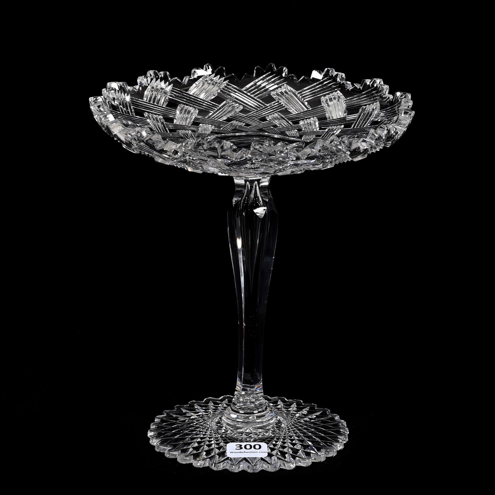 Compote, American Brilliant Cut Glass (1 of 3)