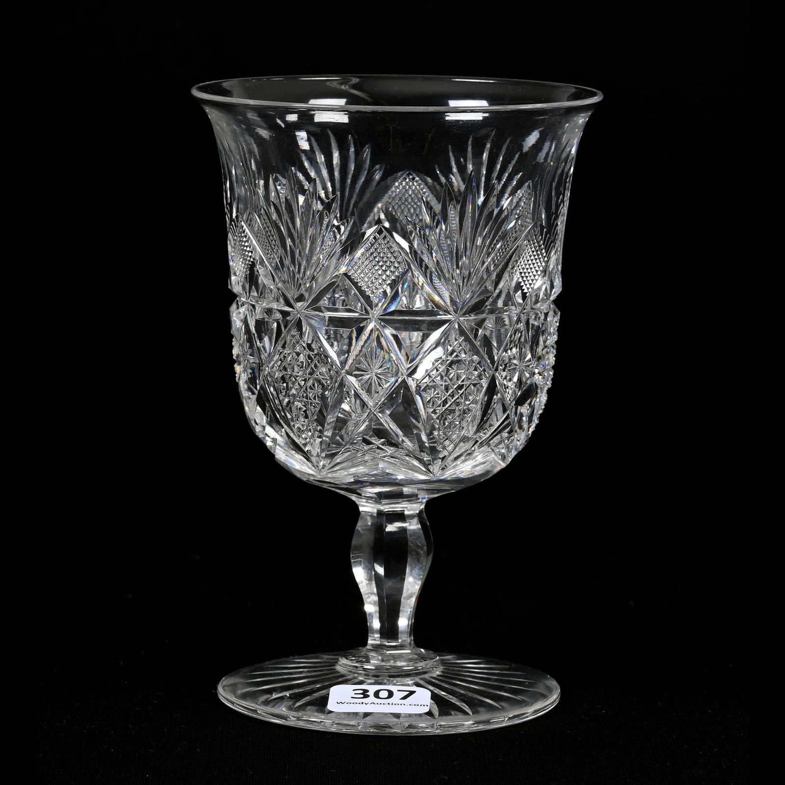 Goblet, American Brilliant Cut Glass (1 of 3)