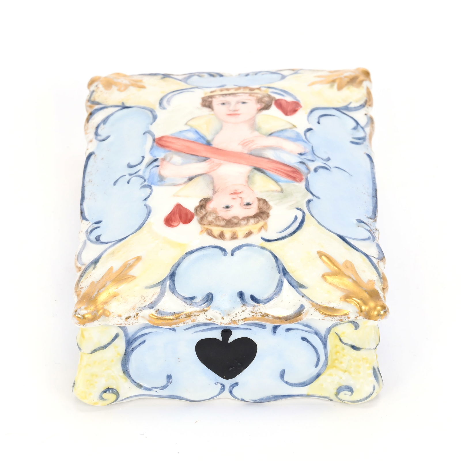 Box For Playing Cards, Unmarked R.S. Prussia Style (1 of 4)