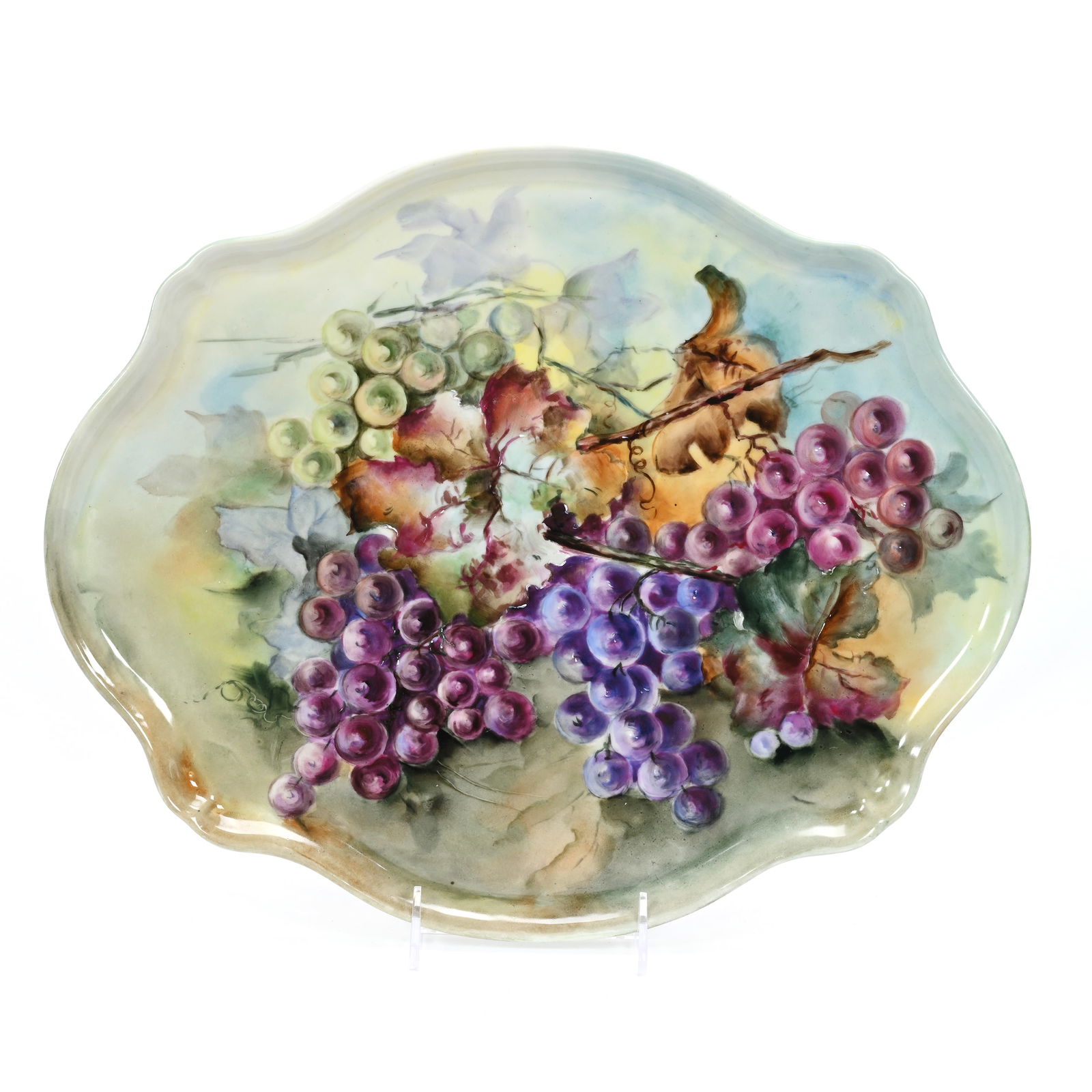 Serving Tray Marked J.P. Limoges (1 of 2)