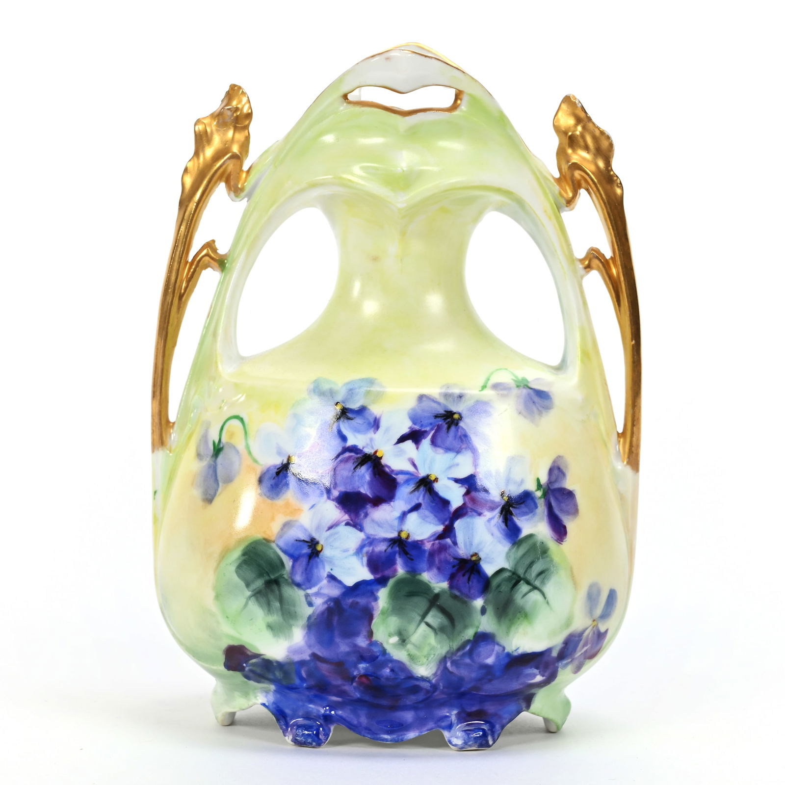 Vase, Unmarked Royal Vienna, Two Handles (1 of 4)