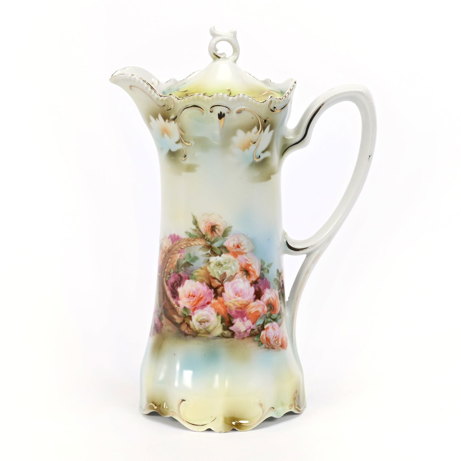 Chocolate Pot, Unmarked R.S. Prussia (1 of 3)