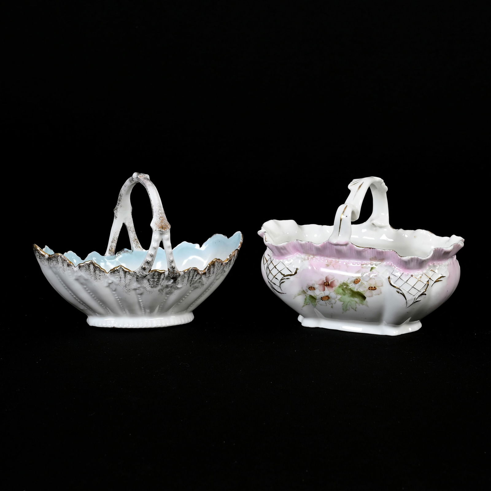 (2) Baskets, Unmarked Prussia Style (1 of 3)
