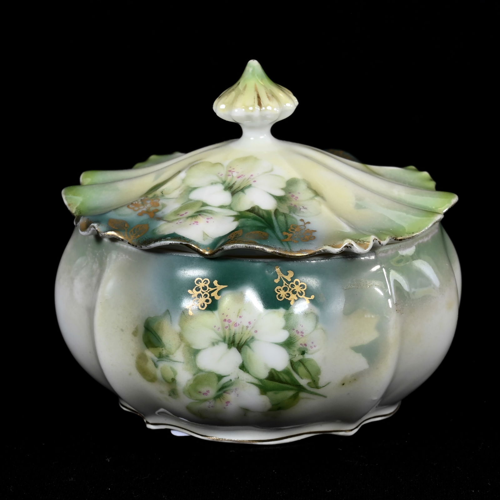 Covered Box Marked R.S. Prussia (1 of 4)