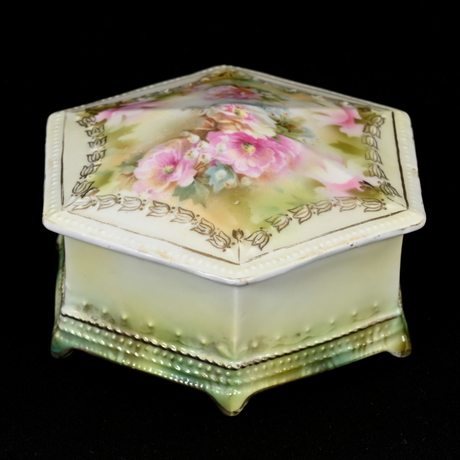 Powder Jar Marked R.S. Prussia (1 of 4)