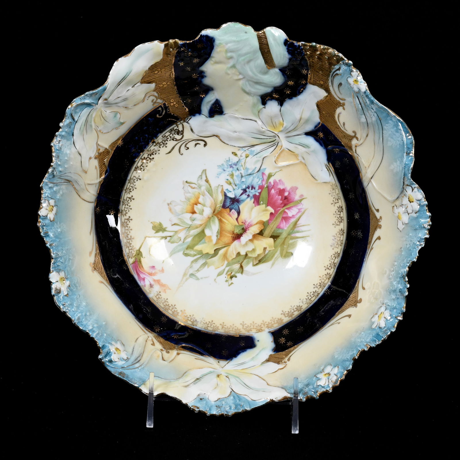 Bowl, Hidden Image, Unmarked R.S. Prussia (1 of 3)