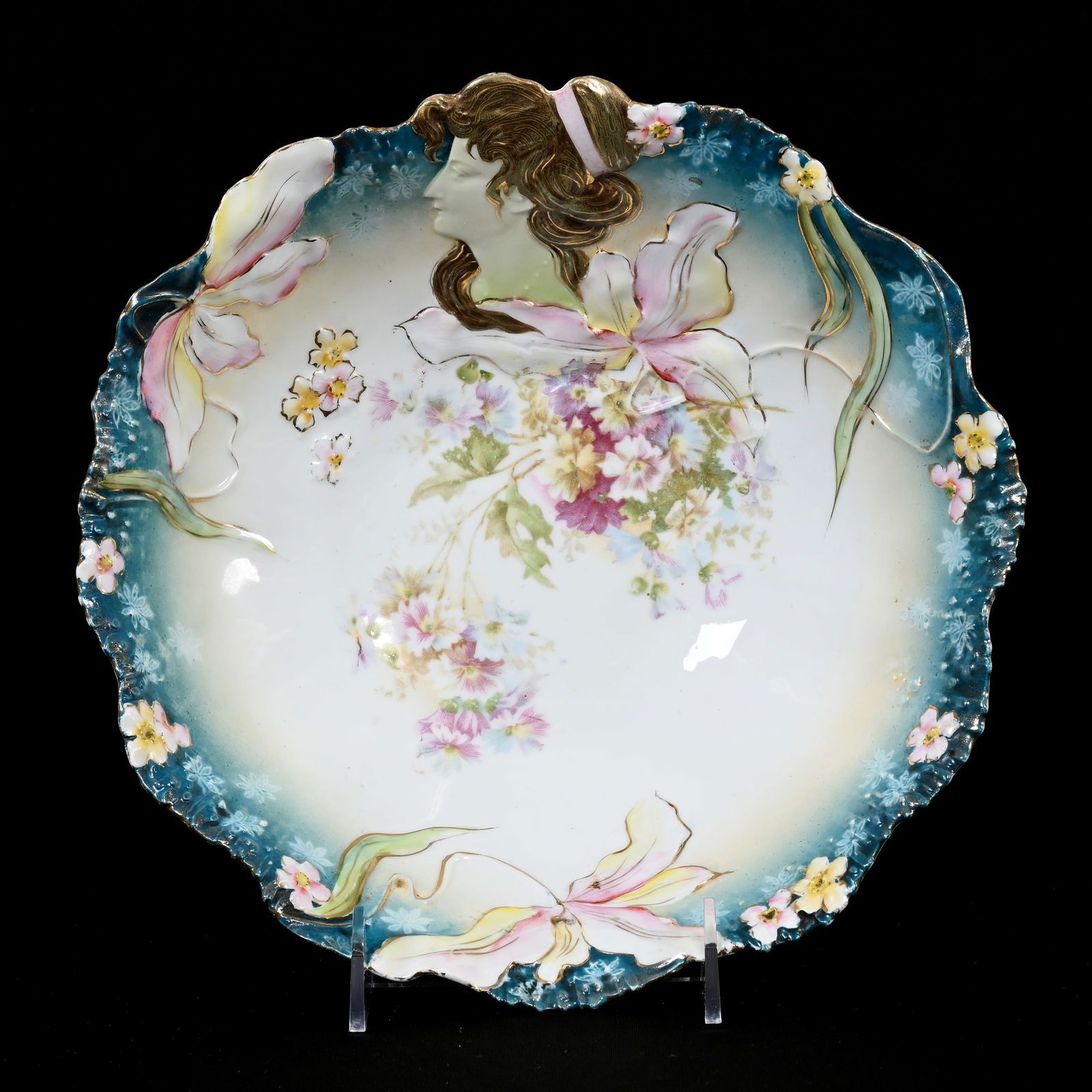 Bowl, Hidden Image, Unmarked R.S. Prussia (1 of 2)