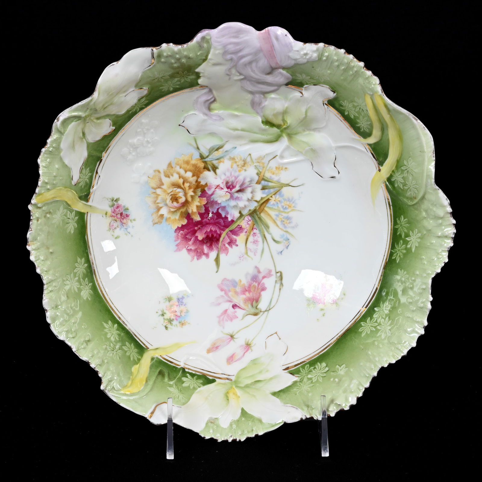 Bowl, Hidden Image, Unmarked R.S. Prussia (1 of 3)