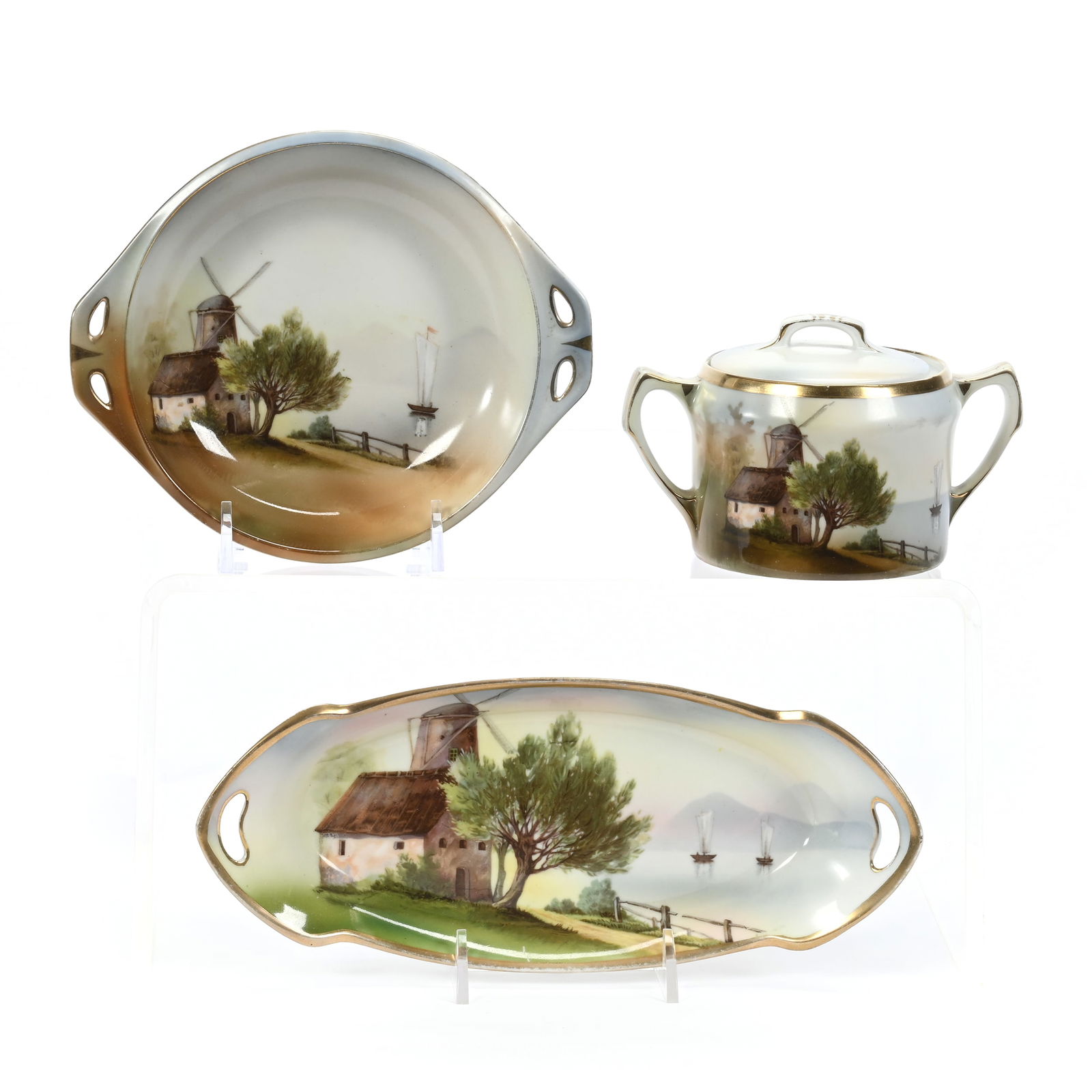 (3) R.S. Germany Scenic Items (1 of 2)