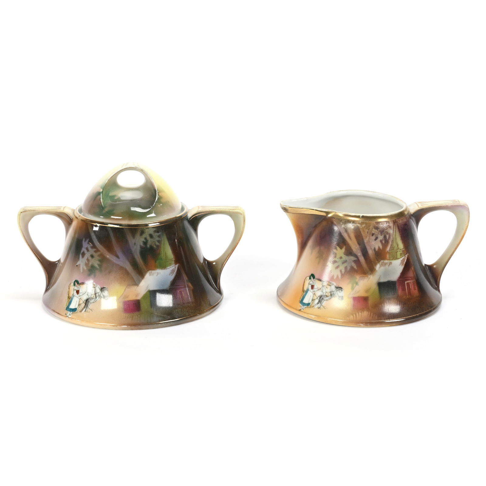 Creamer & Sugar Set Marked R.S. Germany (1 of 3)