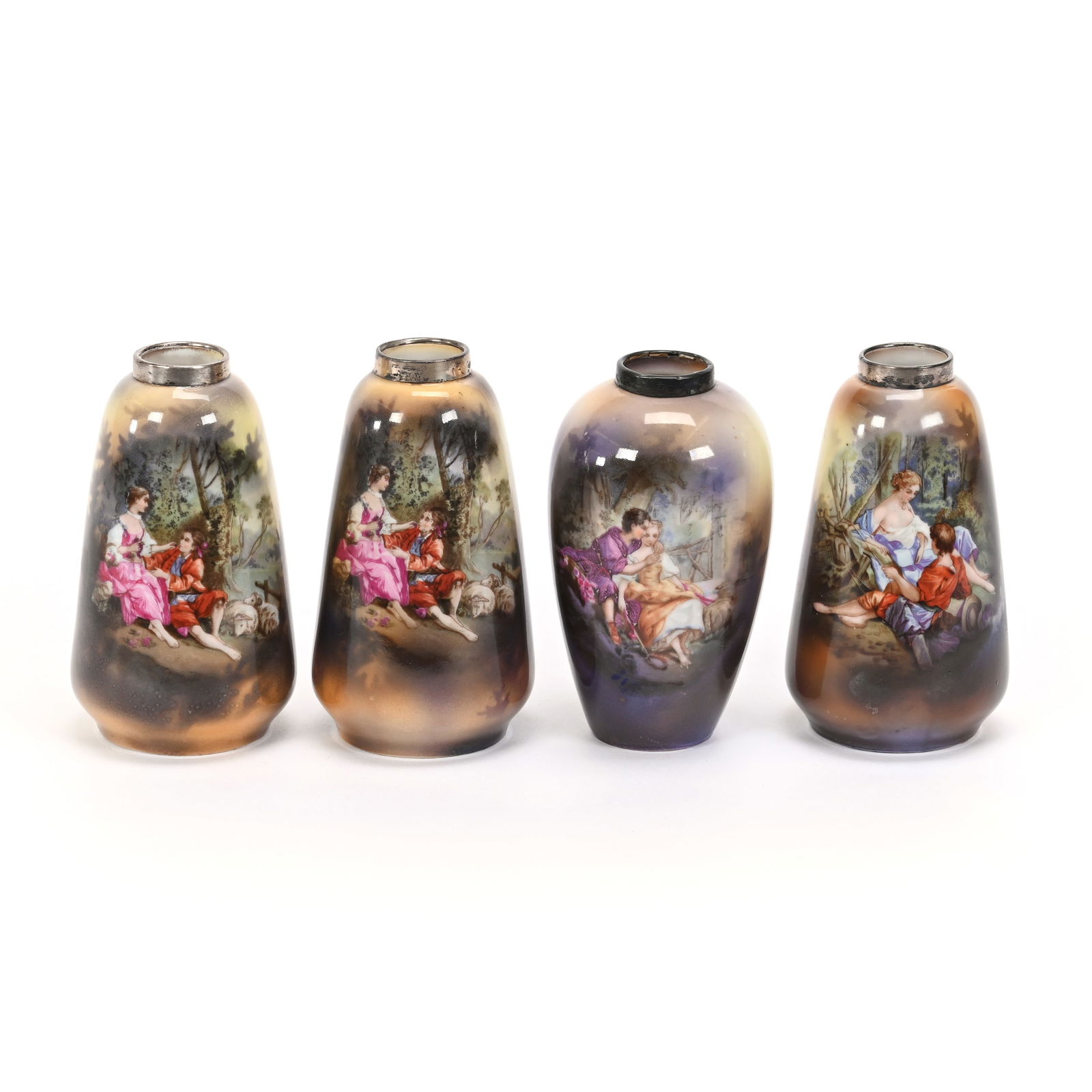 (4) Vases Marked S&C/L (1 of 3)