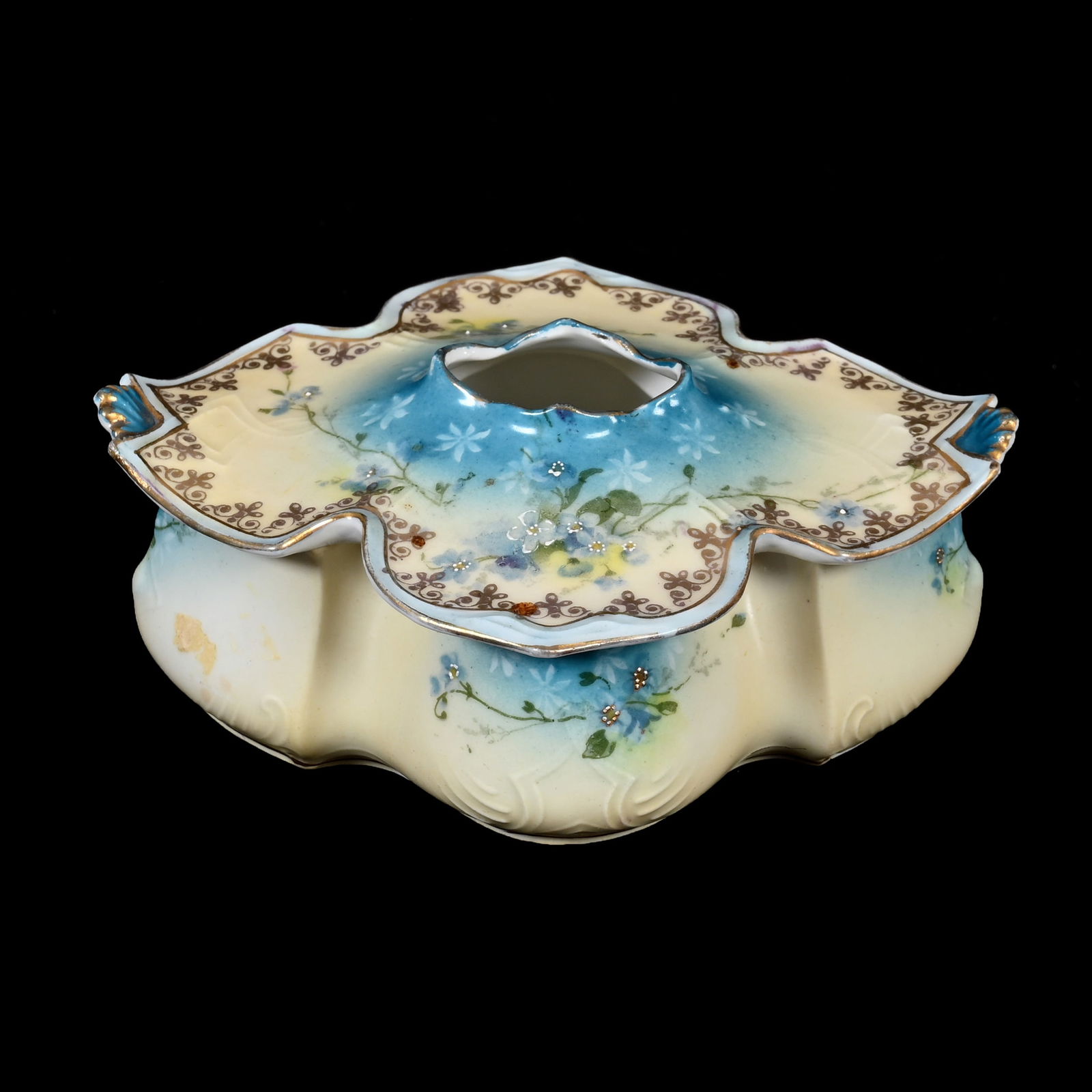 Hair Receiver, Unmarked R.S. Prussia (1 of 4)