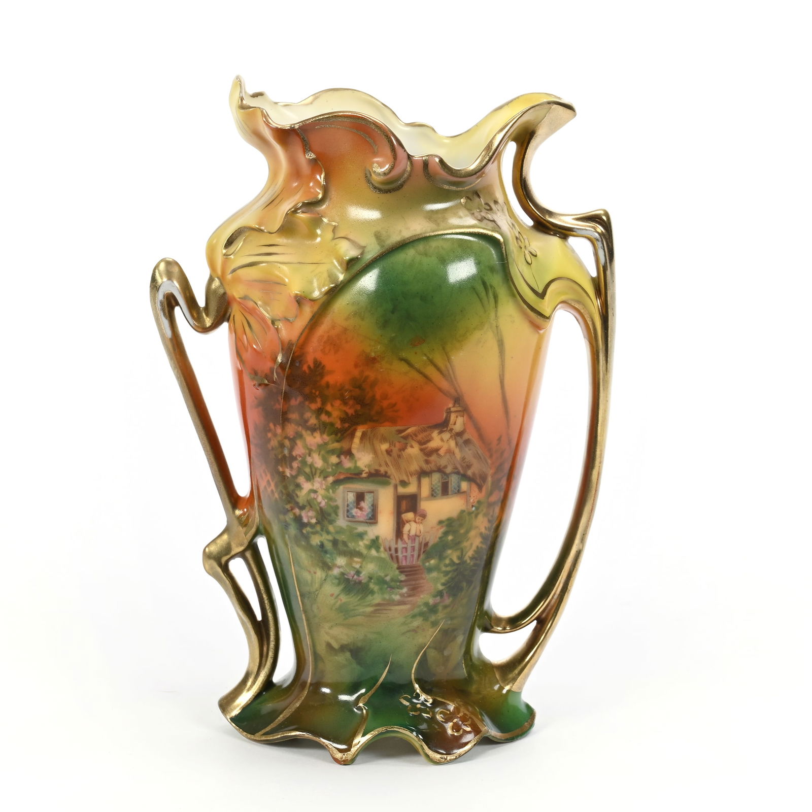 Vase Marked Royal Vienna, Two Handles (1 of 3)