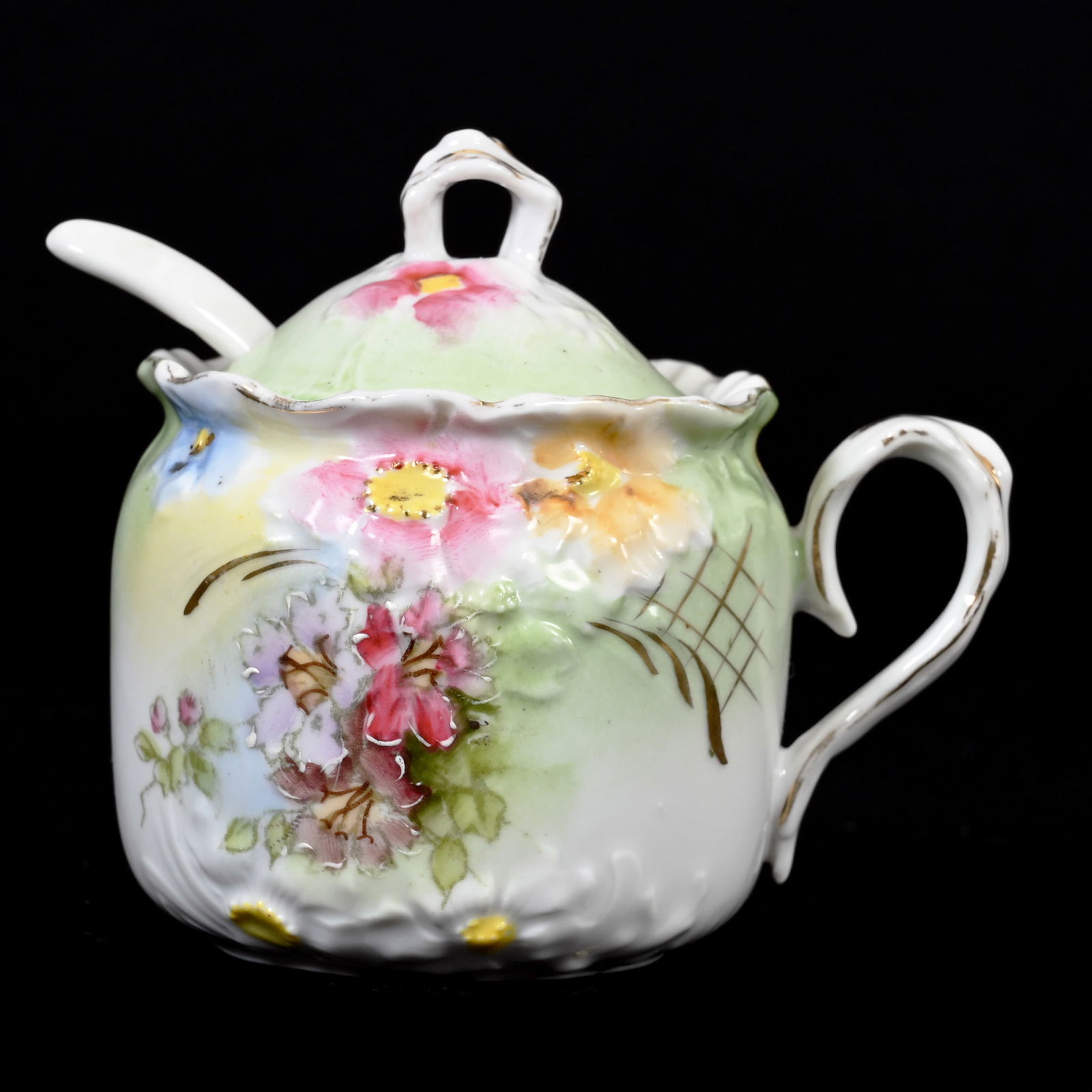 Mustard Jar, Unmarked R.S. Prussia (1 of 3)