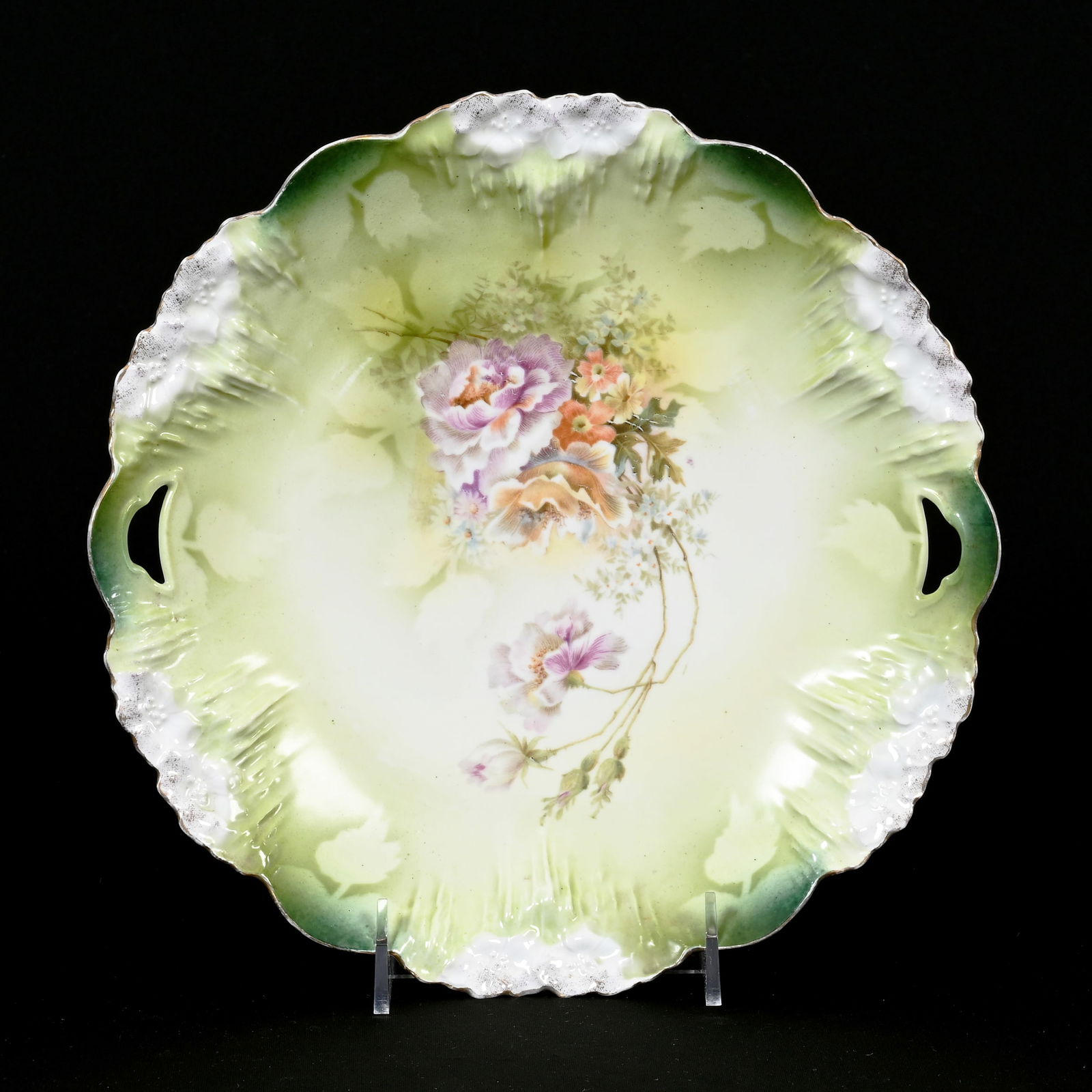 Cake Plate Marked R.S. Germany (1 of 2)