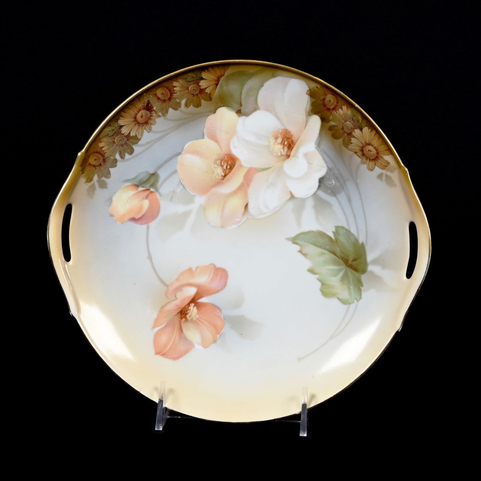 Cake Plate Marked R.S. Germany (1 of 2)