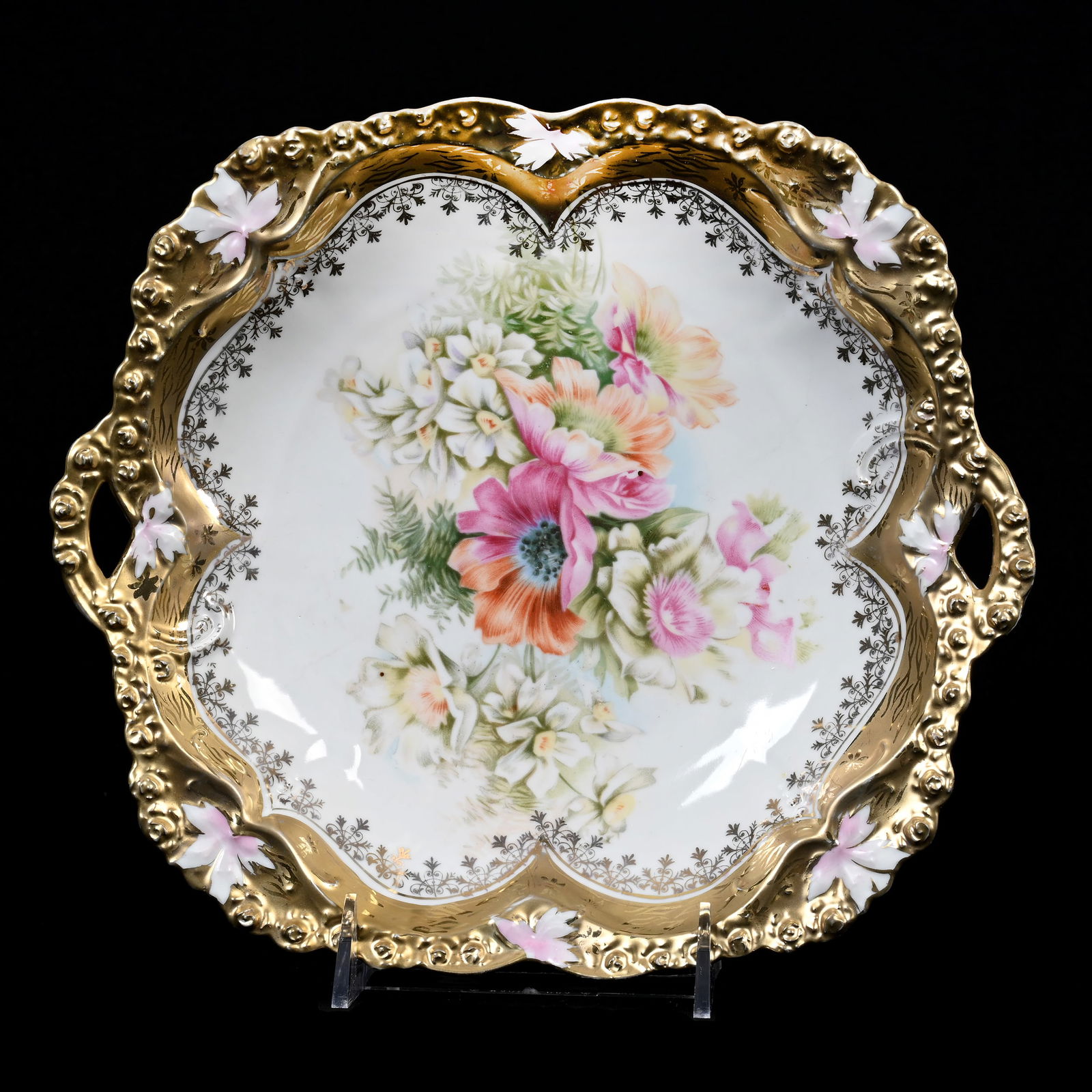 Square Cake Plate, R.S. Steeple Mark (1 of 2)