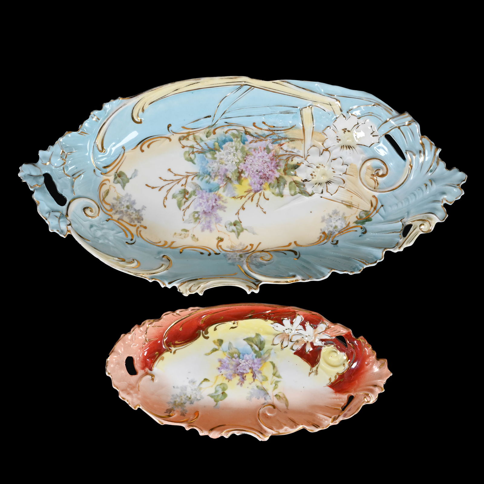 (2) Trays, R.S. Prussia (1 of 3)