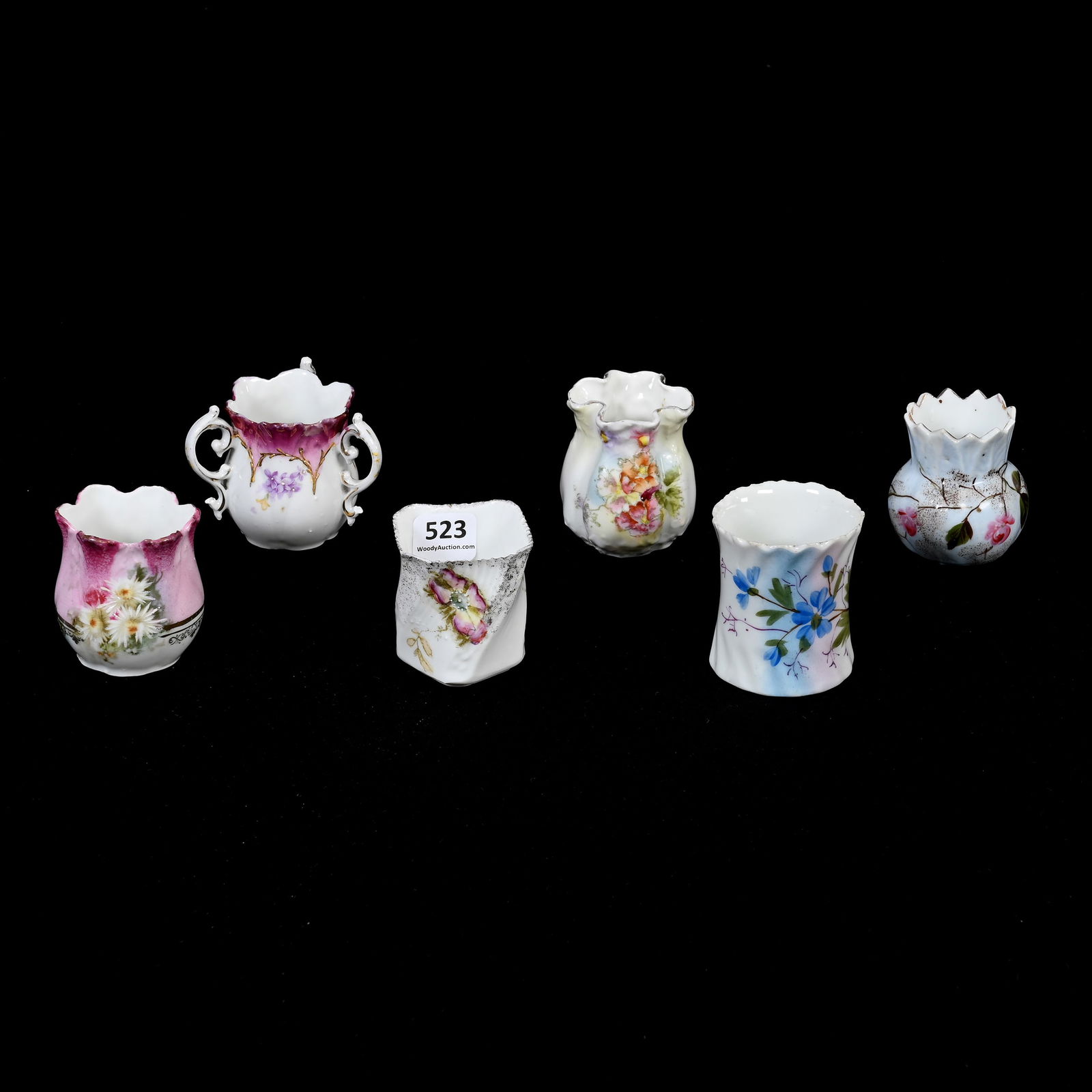 (6) Toothpick Holders, Unmarked R.S. Prussia (1 of 5)