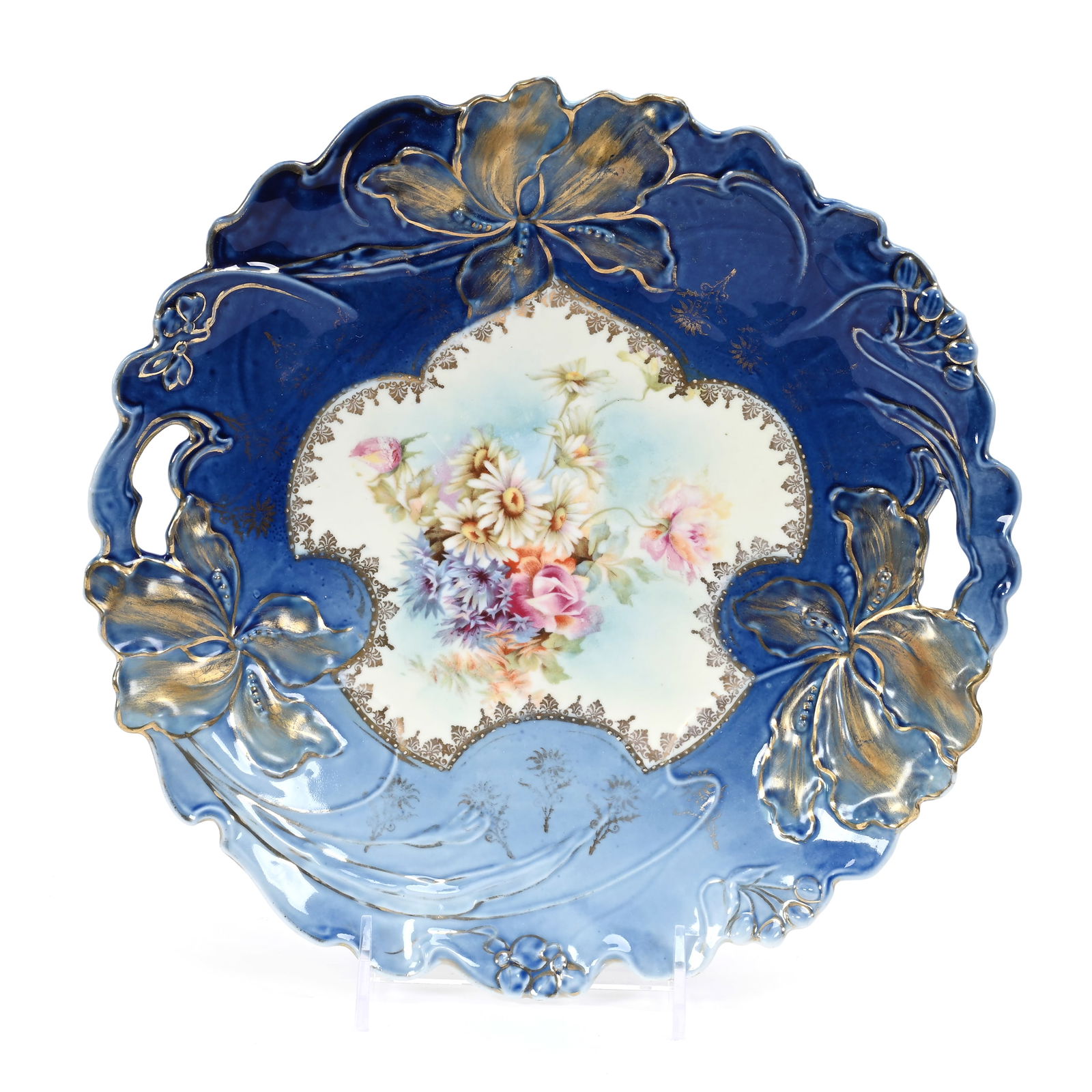 Cake Plate, Unmarked R.S. Prussia (1 of 2)