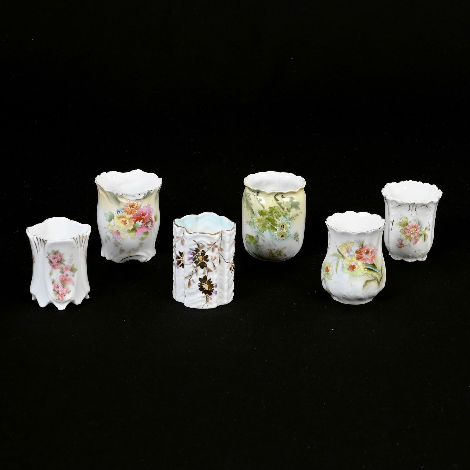 (6) Toothpick Holders, Unmarked R.S. Prussia (1 of 3)