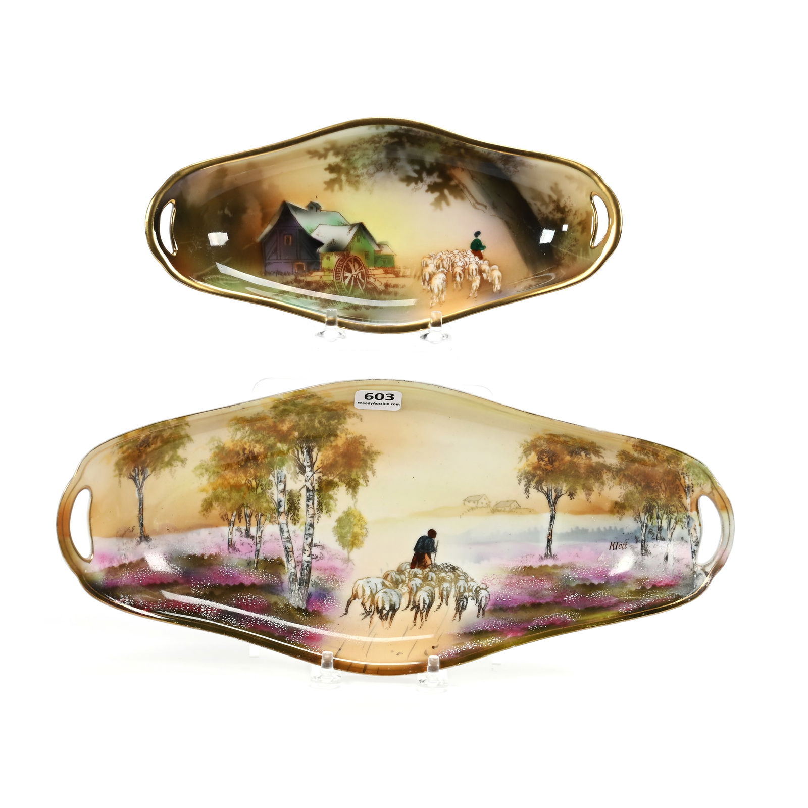 (2) Trays Marked R.S. Germany (1 of 4)