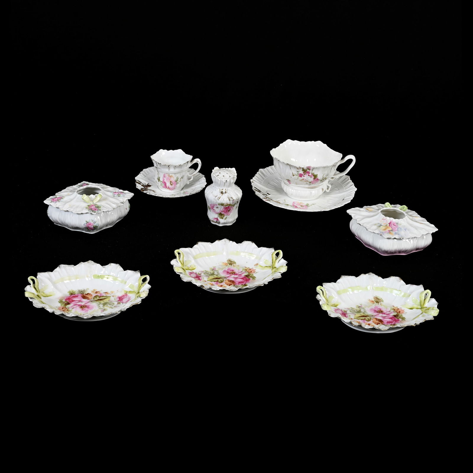 (8) Items, Unmarked R.S. Prussia (1 of 6)