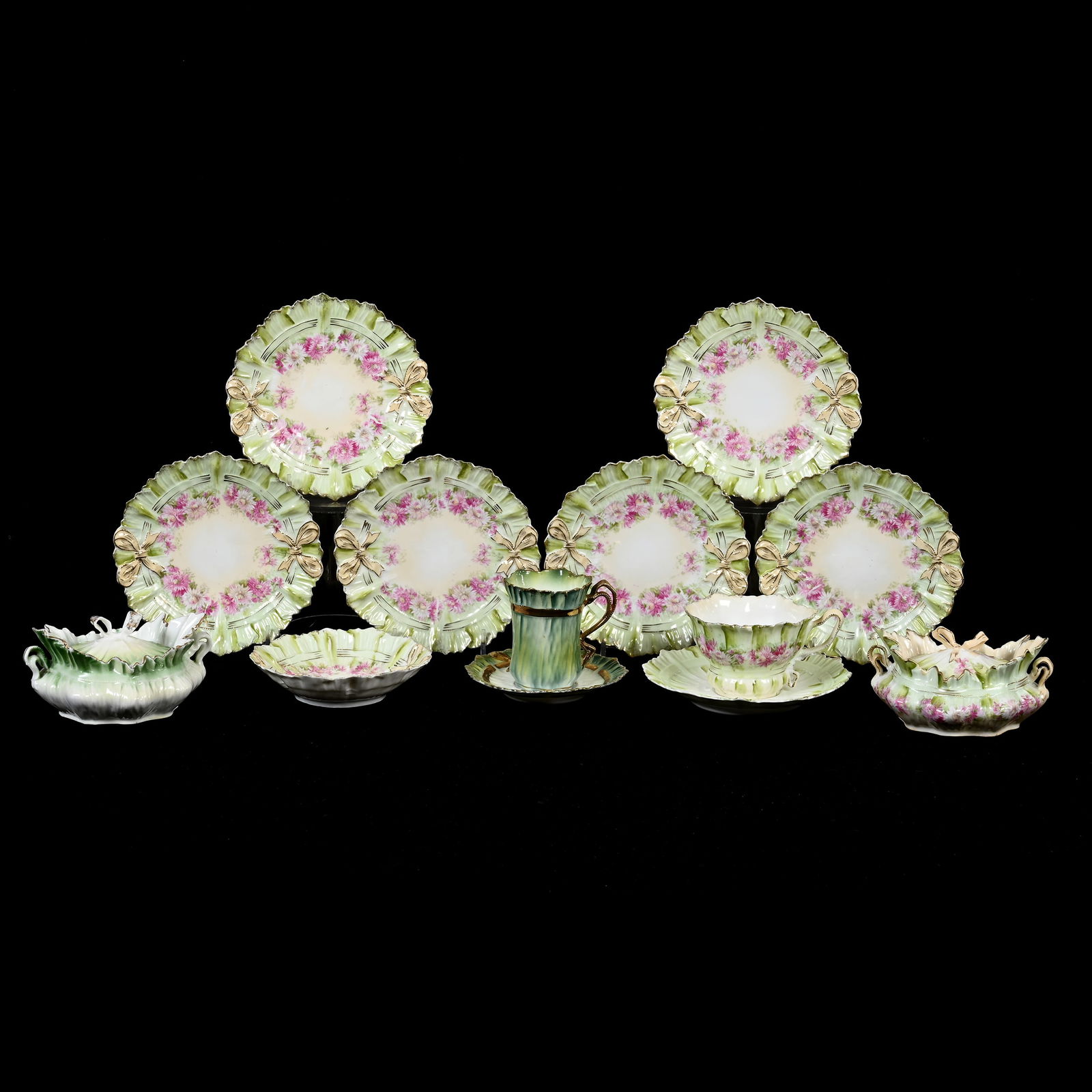 (11) Items, Unmarked R.S. Prussia (1 of 5)