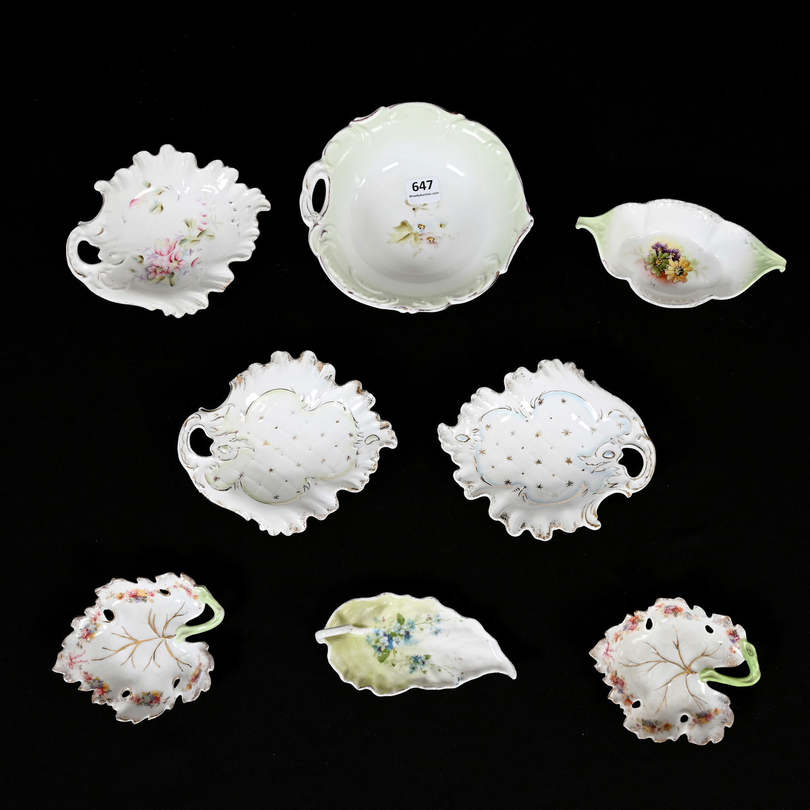 (8) Items, Unmarked R.S. Prussia (1 of 2)