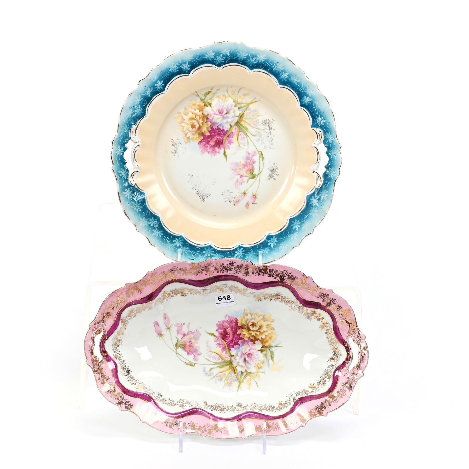 (2) Items, Both Are Unmarked R.S. Prussia (1 of 2)