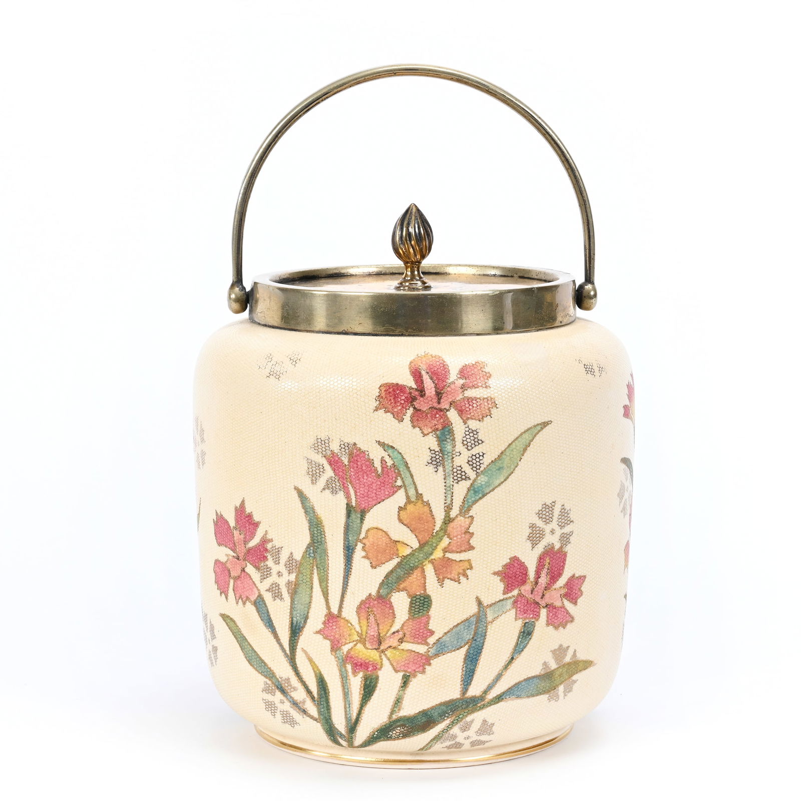 Biscuit Jar Marked Doulton Burslem (1 of 3)