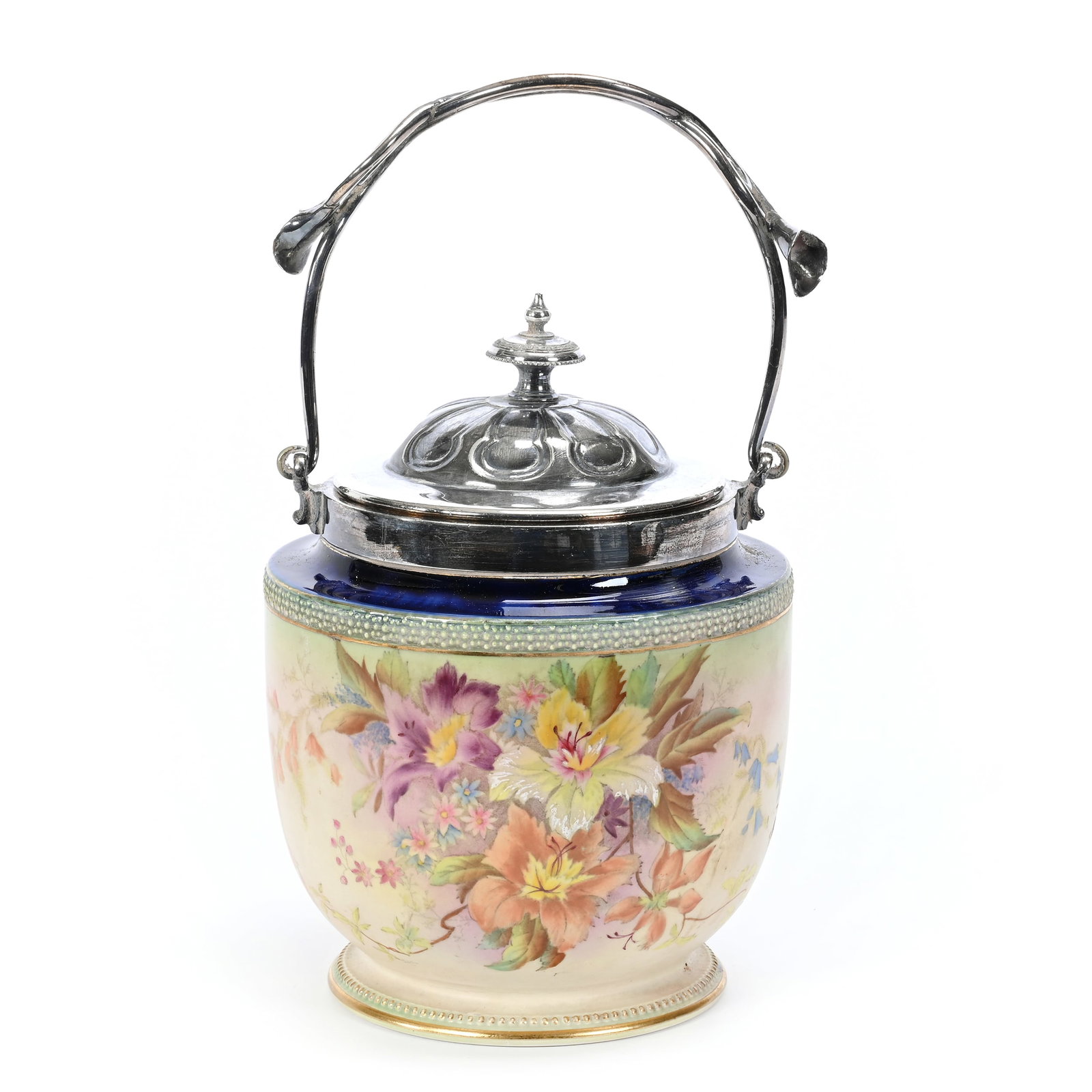 Biscuit Jar Marked Stoke On Trent Carlton Ware (1 of 3)