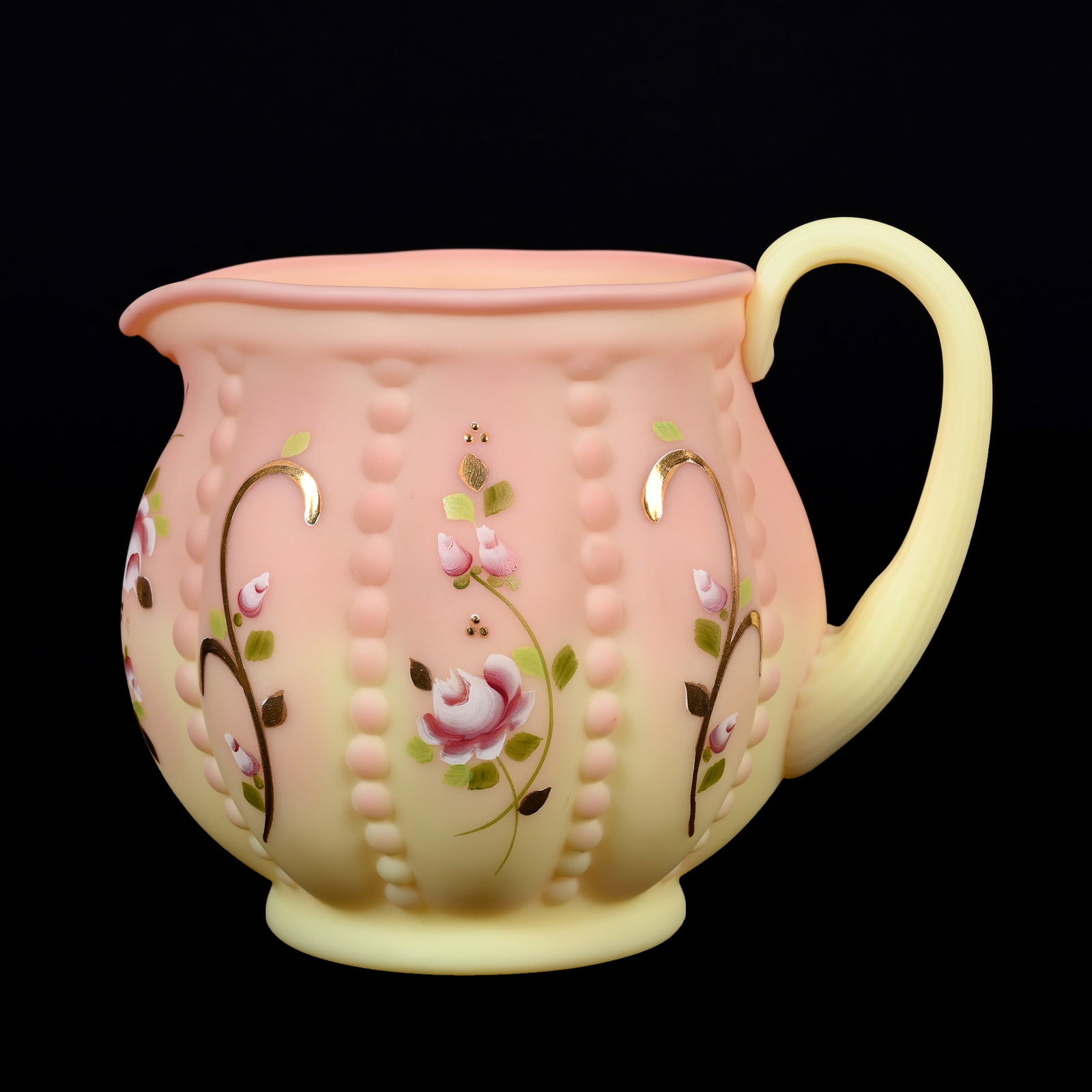 Pitcher Marked Fenton Burmese (1 of 4)