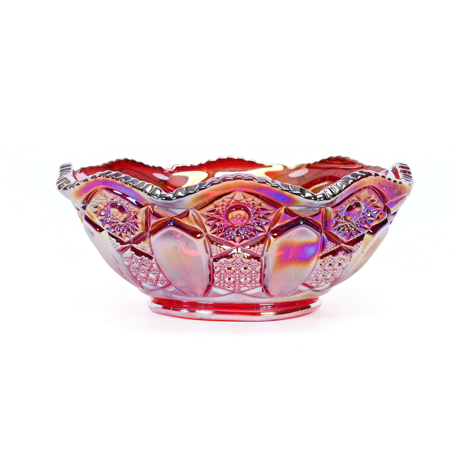 Bowl, Contemporary Carnival Glass (1 of 3)