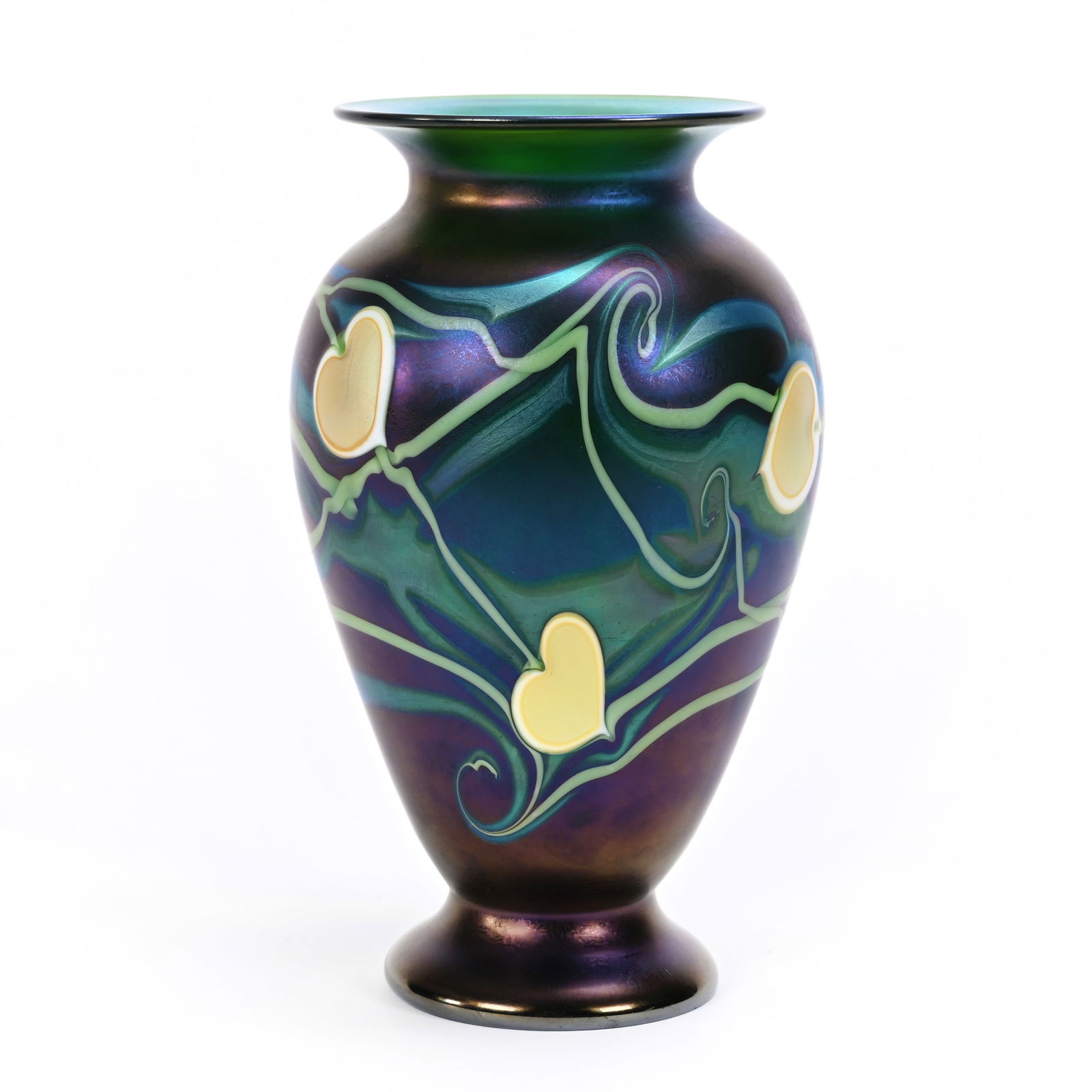 Vase Signed Orient & Flume Contemporary Art Glass (1 of 4)