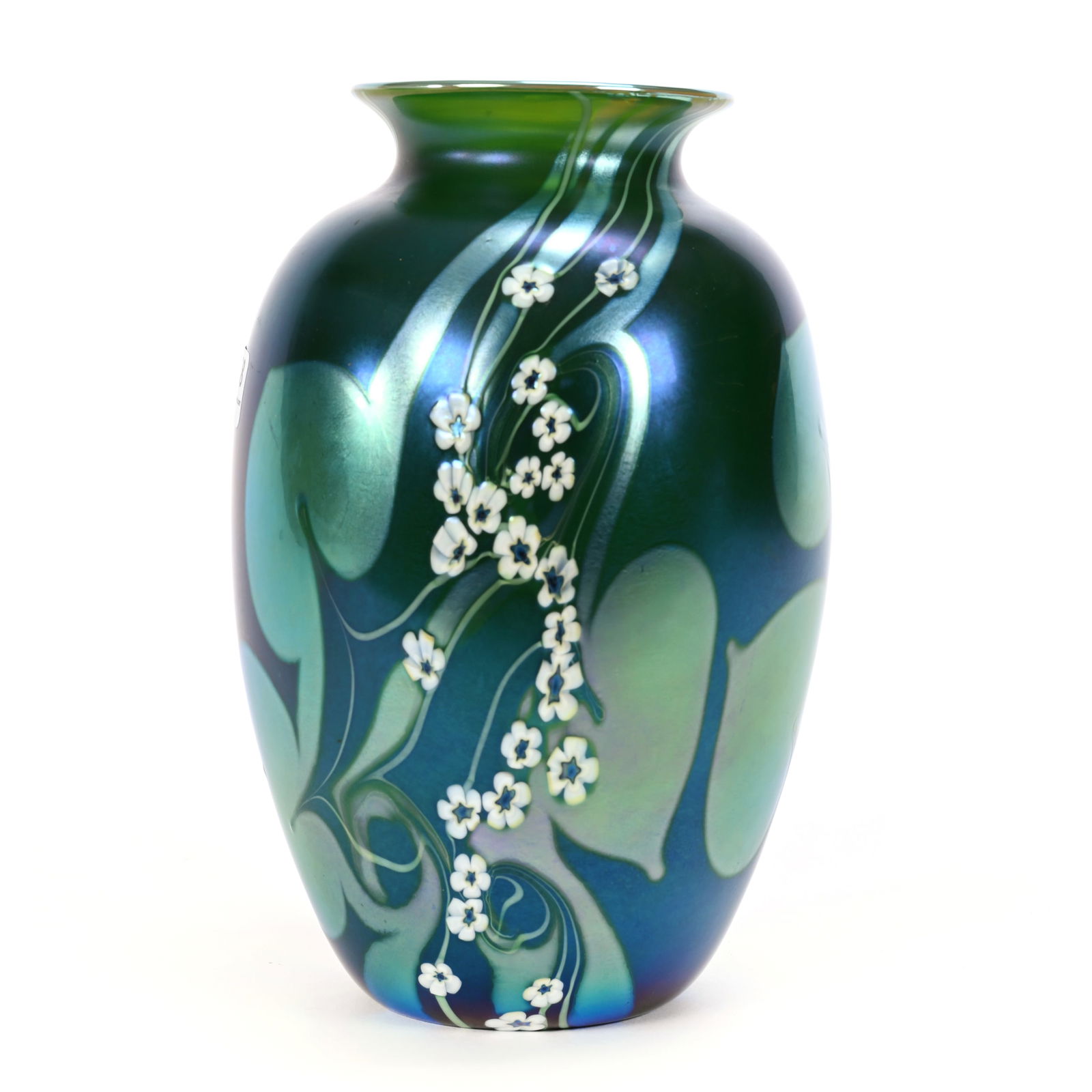 Vase Signed Orient & Flume Contemporary Art Glass (1 of 4)