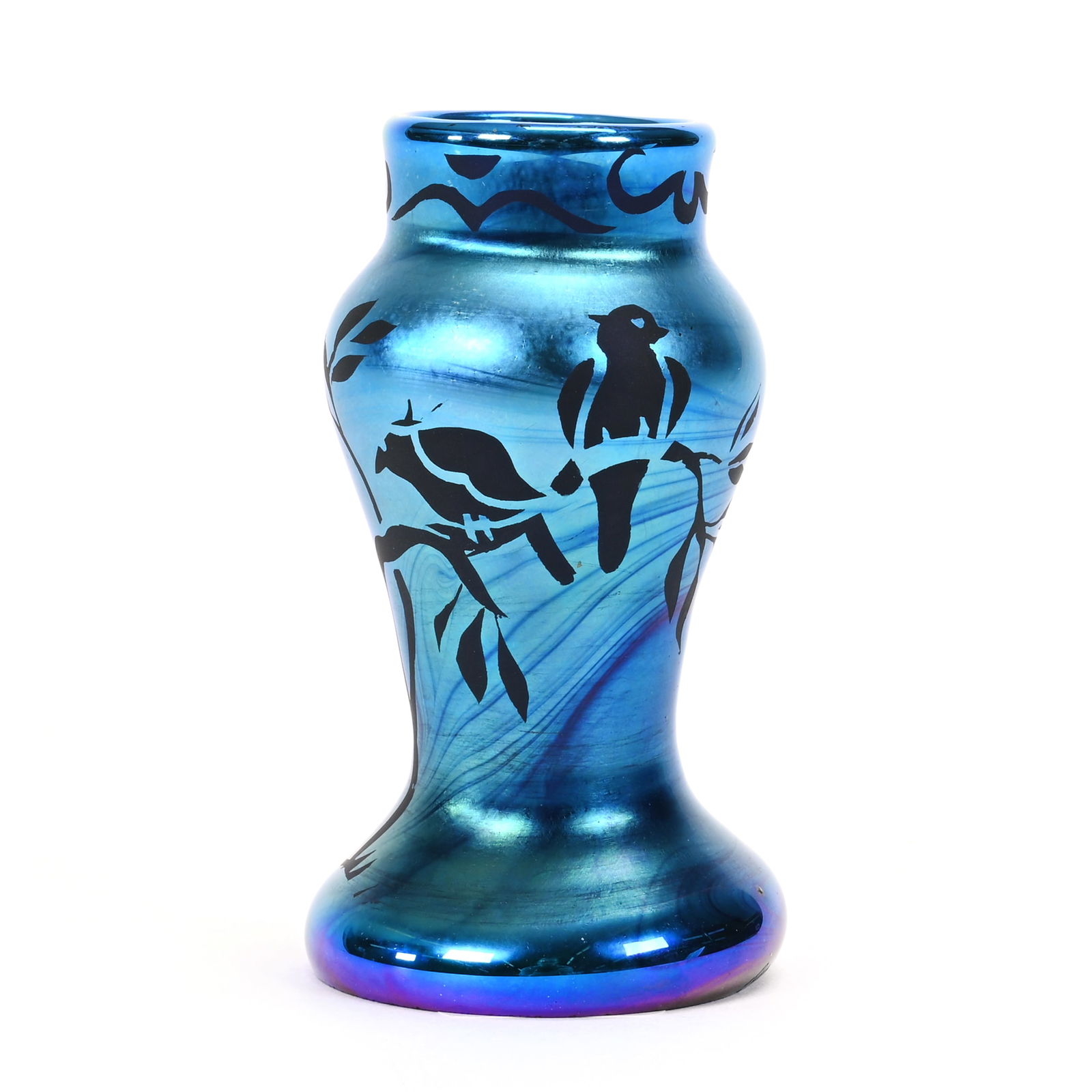 Vase Signed Orient & Flume Contemporary Art Glass (1 of 5)