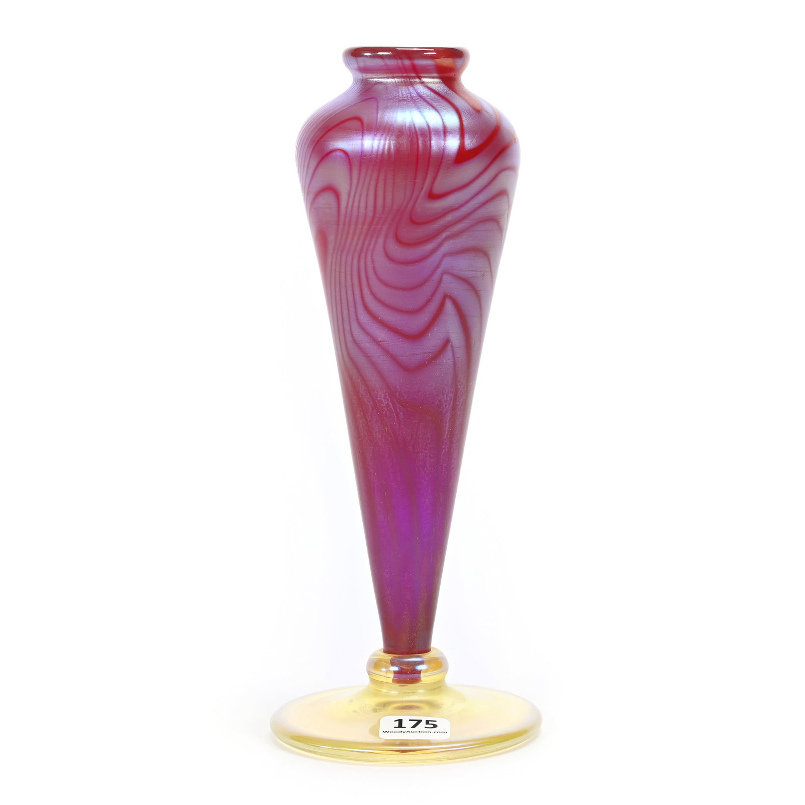 Vase Signed Orient & Flume Contemporary Art Glass (1 of 4)