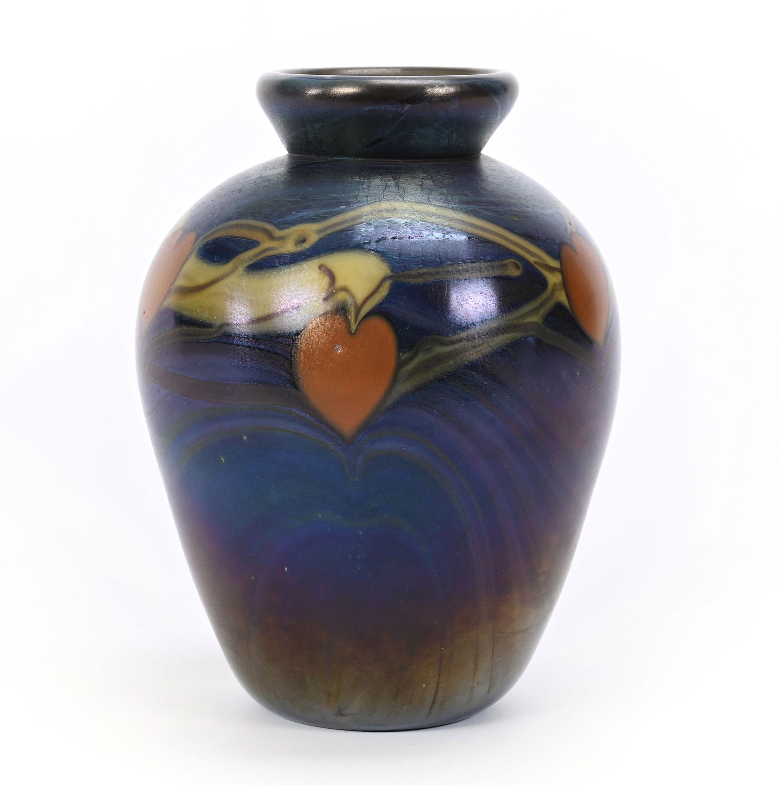 Vase Signed Orient & Flume Contemporary Art Glass (1 of 4)