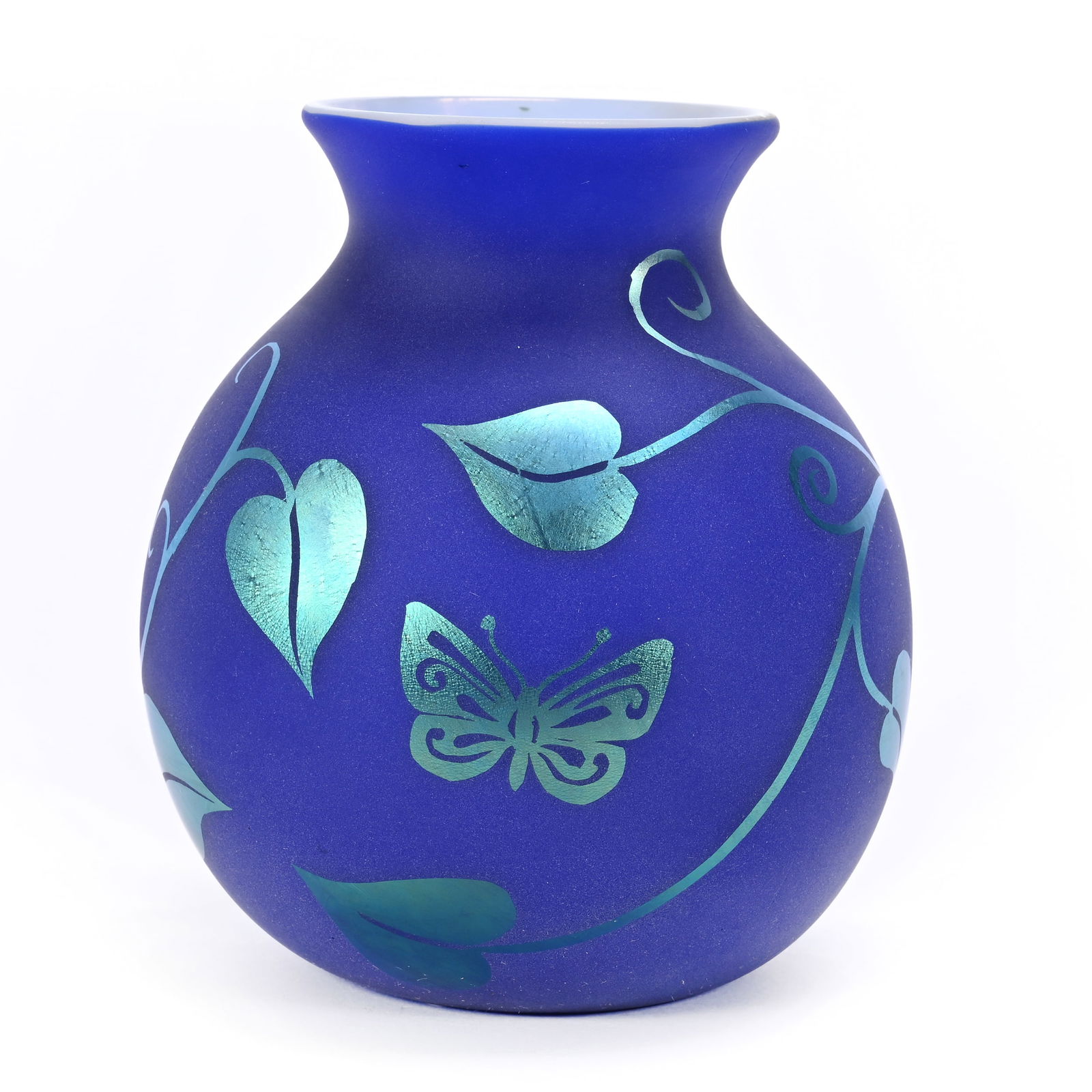 Vase Signed Orient & Flume Contemporary Art Glass (1 of 5)