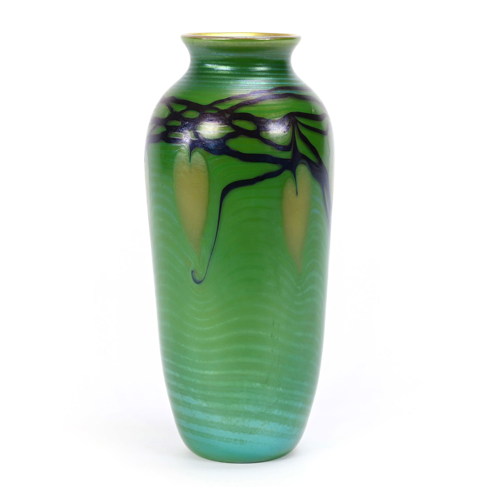 Vase Signed Orient & Flume Contemporary Art Glass (1 of 3)