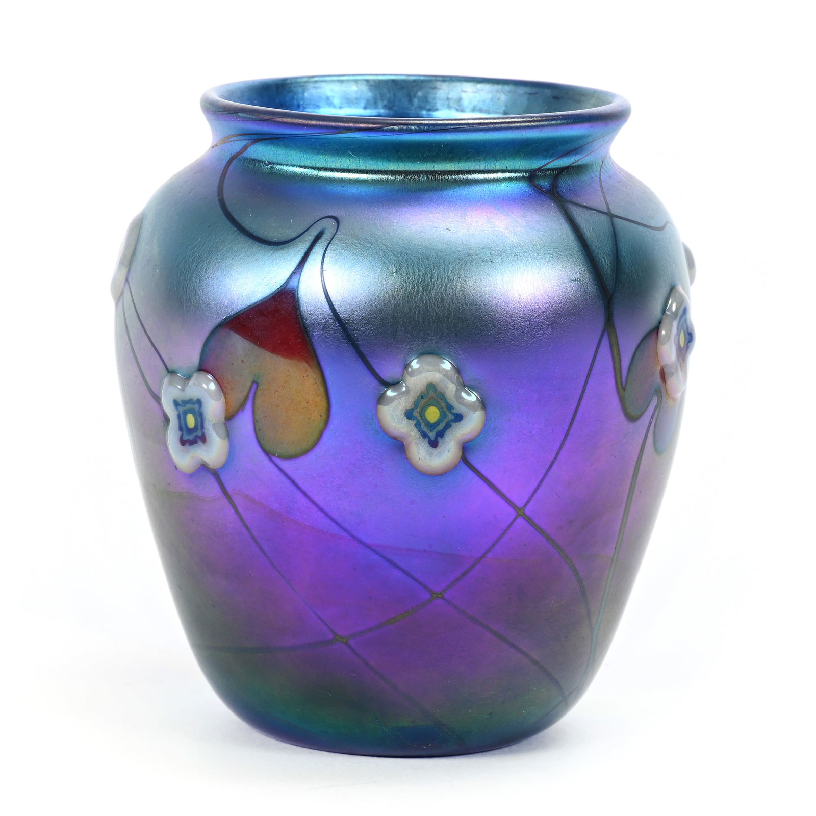 Vase Signed Orient & Flume Contemporary Art Glass (1 of 4)