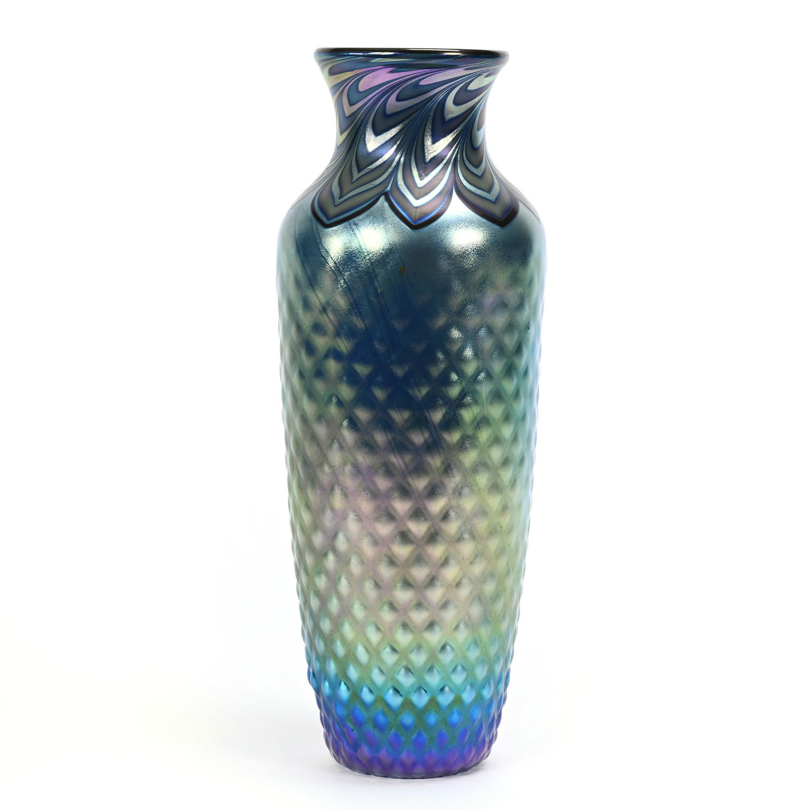 Vase Signed Orient & Flume Contemporary Art Glass (1 of 3)
