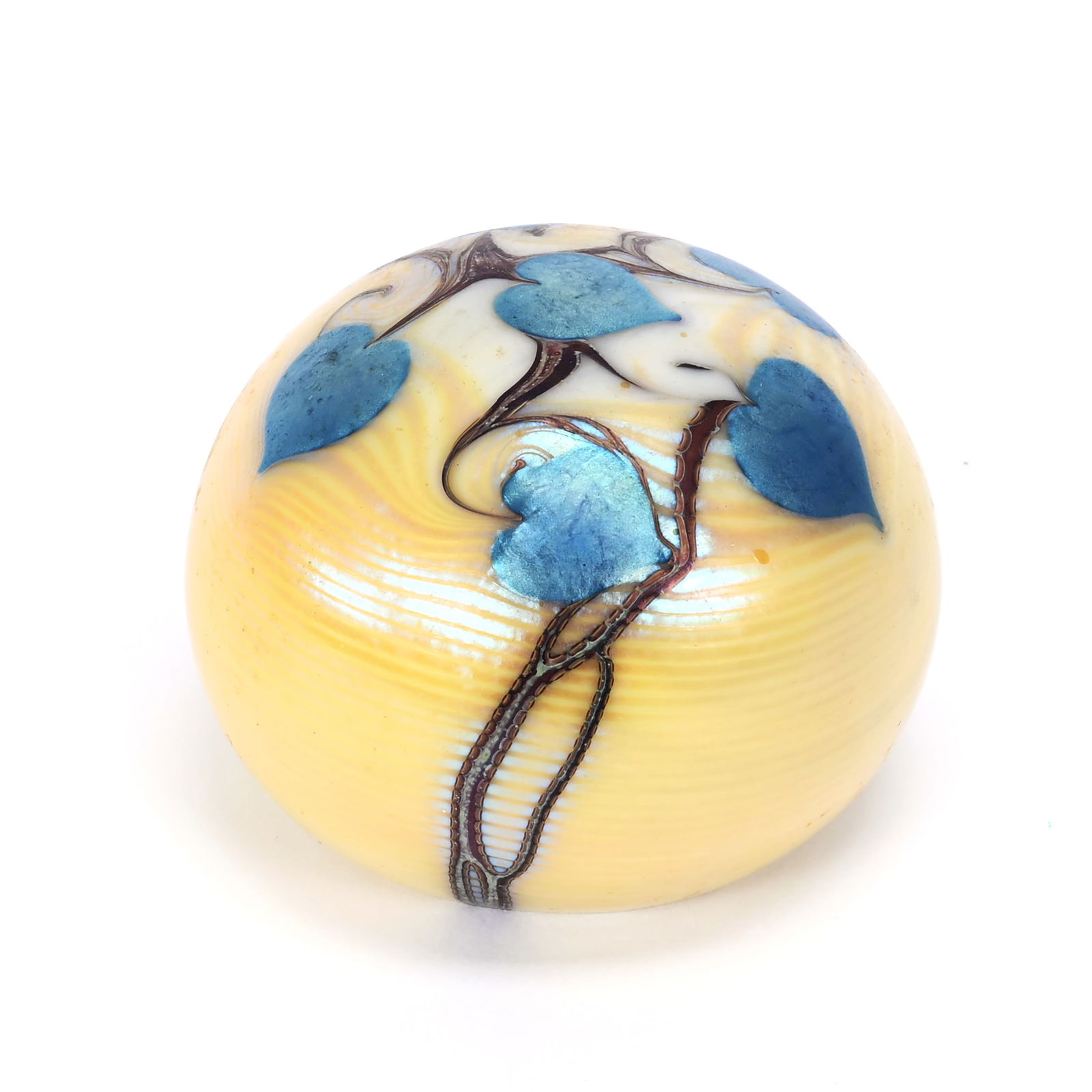 Paperweight Signed Orient & Flume Art Glass (1 of 4)